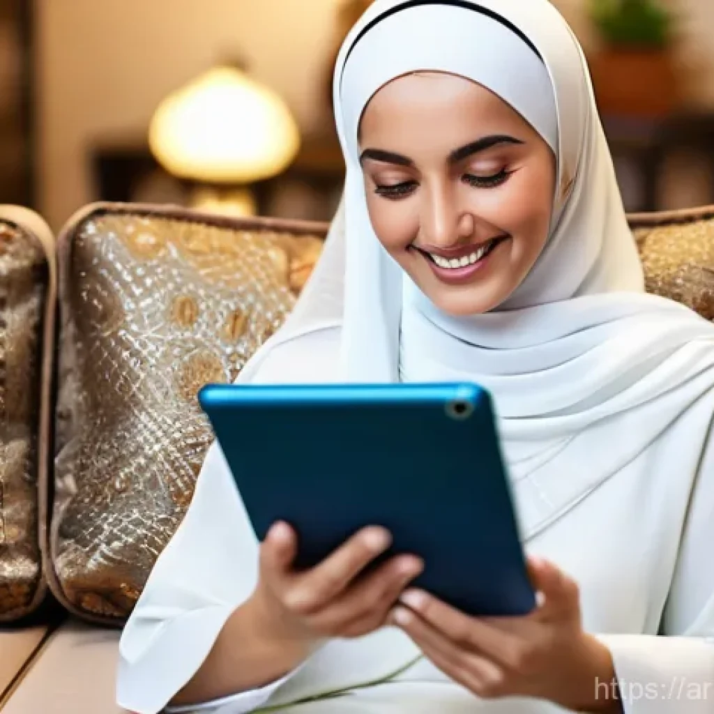 제품디자인 실무에서의 테스트 과정 - **Prompt 1: Seamless Shopping Experience for an Elderly User**
    A warmly lit, modern Arab living ...