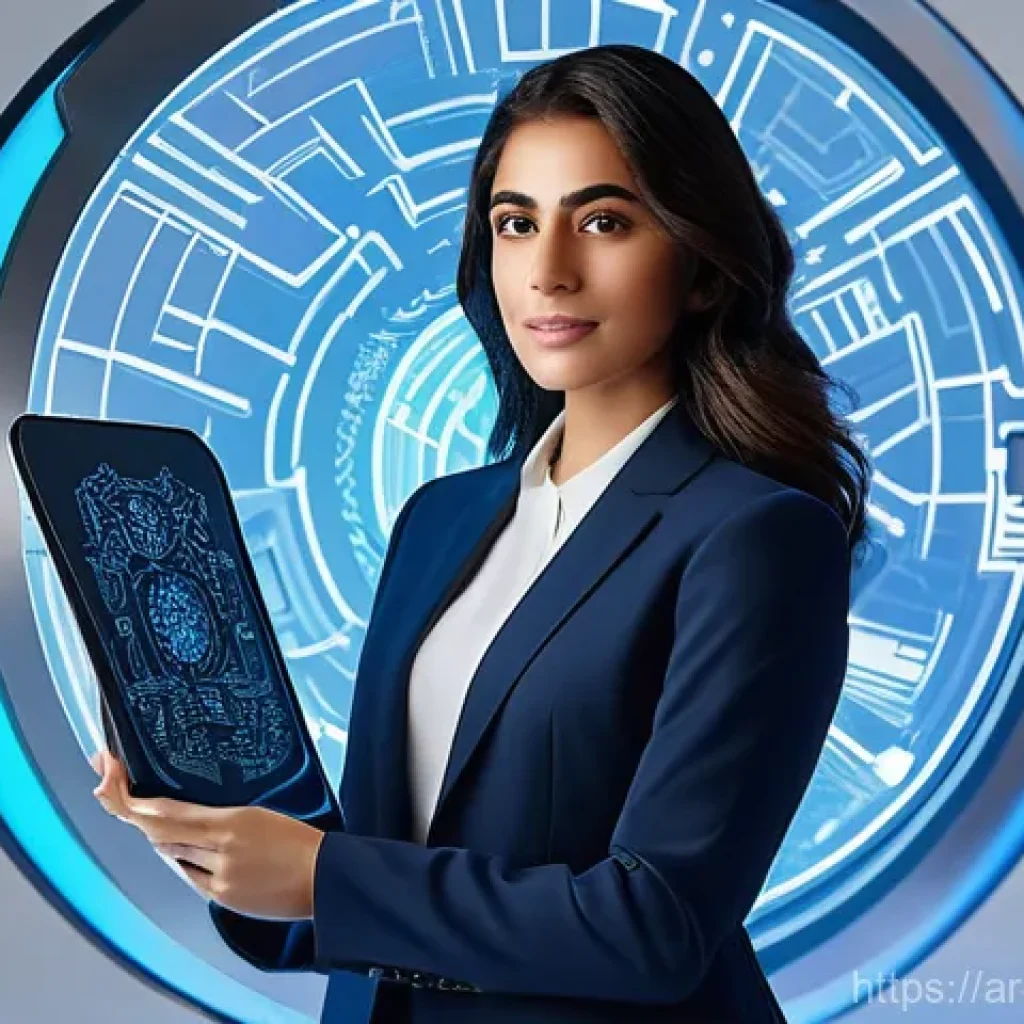 제품디자인 전문가가 알아야 할 법적 규제 - **Prompt 1: The Shield of Innovation for a Modern Arab Designer**
    "A confident, diverse designer...